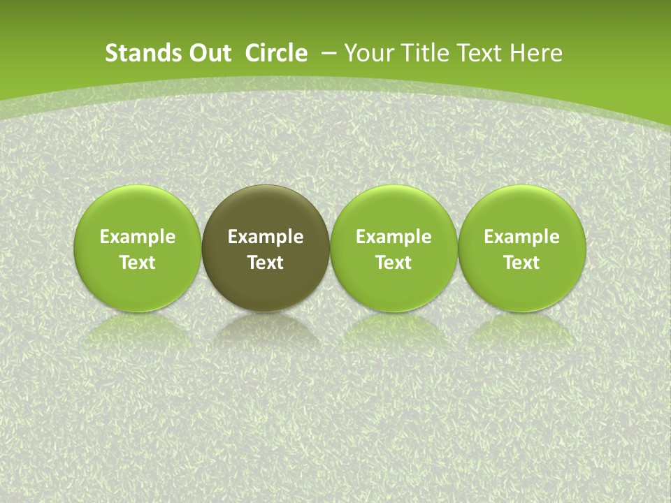 Grass Texture PowerPoint Template