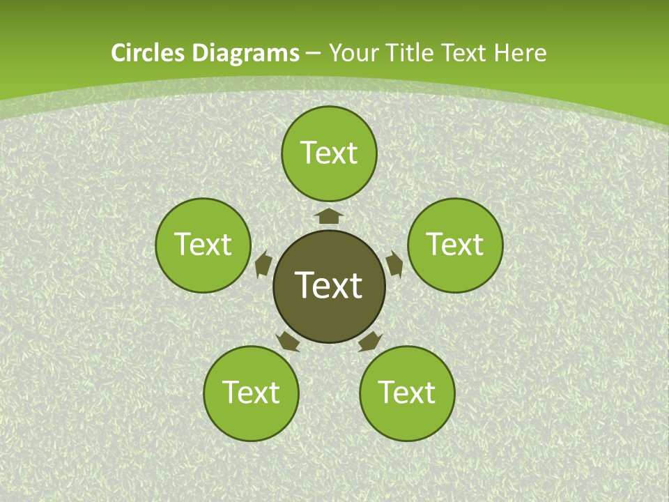 Grass Texture PowerPoint Template