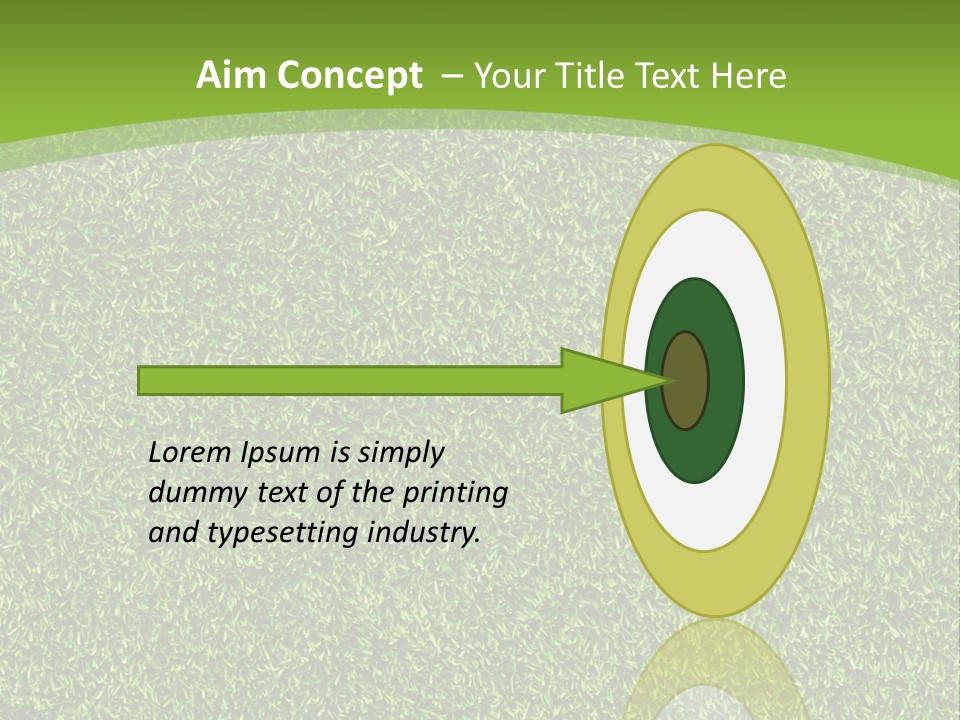 Grass Texture PowerPoint Template