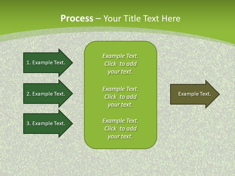 Grass Texture PowerPoint Template