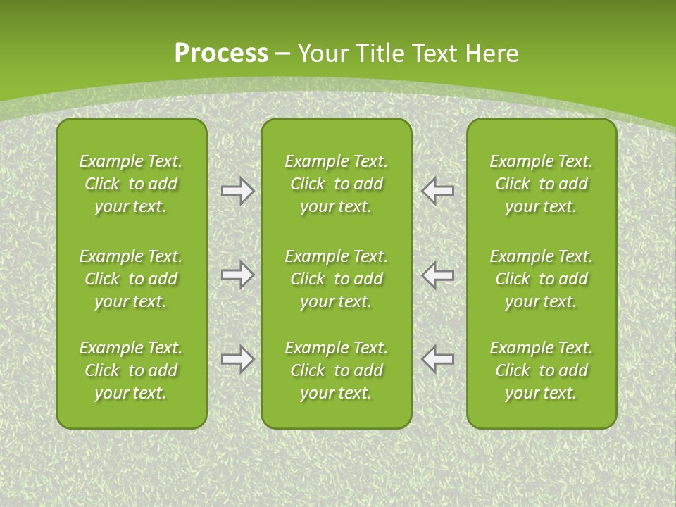 Grass Texture PowerPoint Template