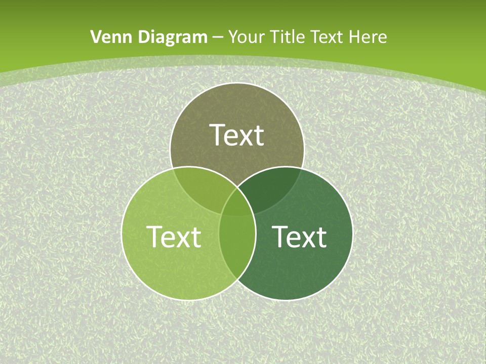 Grass Texture PowerPoint Template