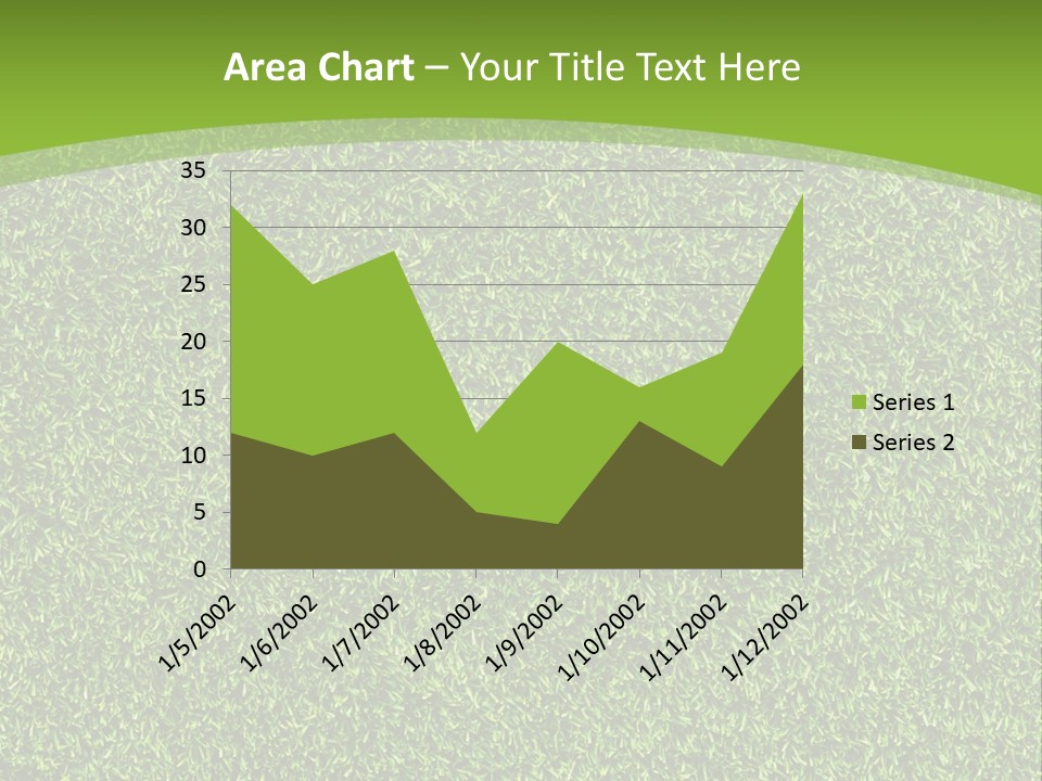 Grass Texture PowerPoint Template