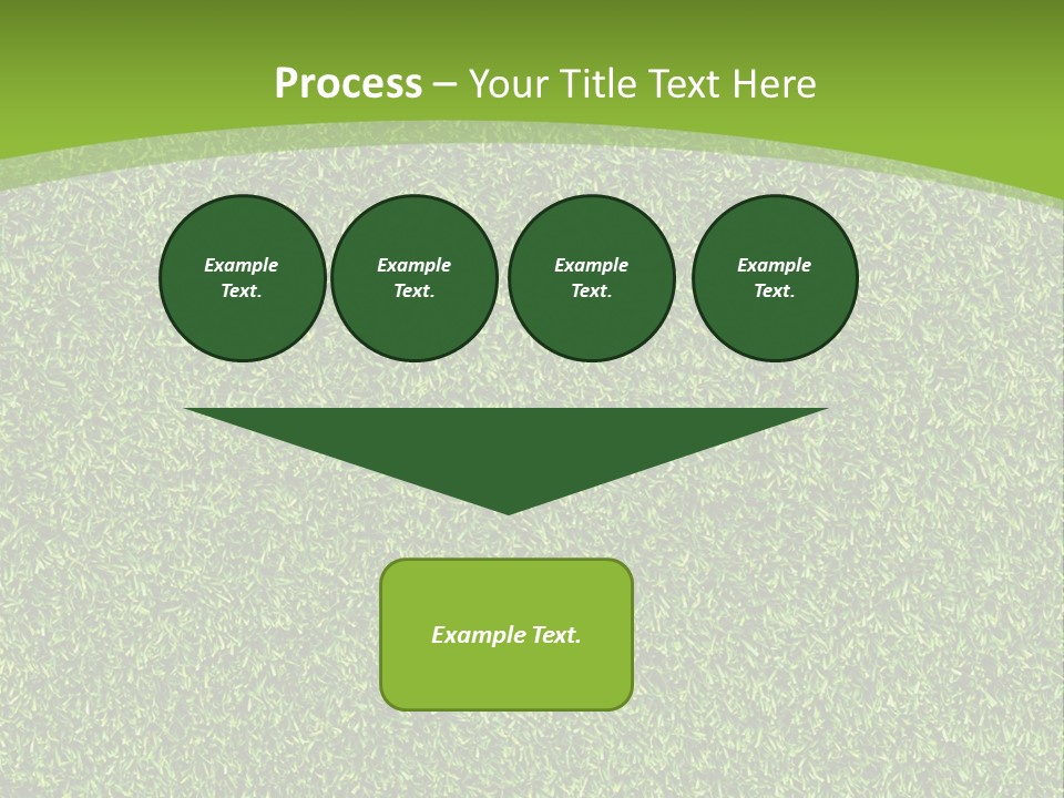 Grass Texture PowerPoint Template