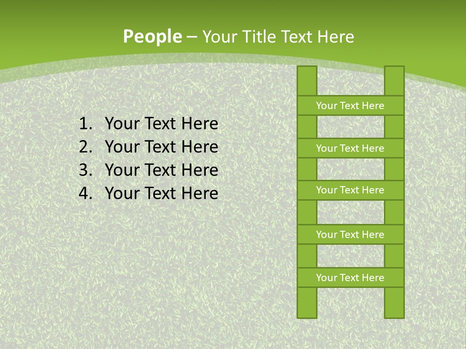 Grass Texture PowerPoint Template