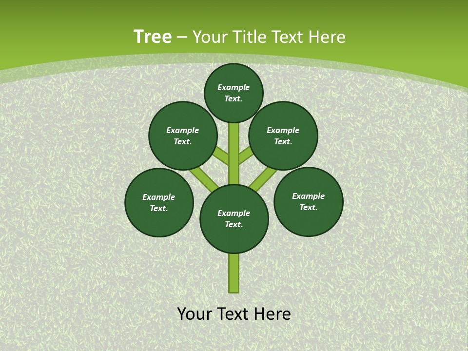 Grass Texture PowerPoint Template