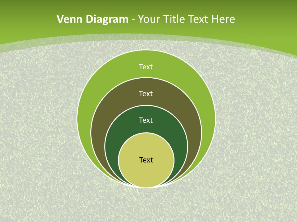 Grass Texture PowerPoint Template