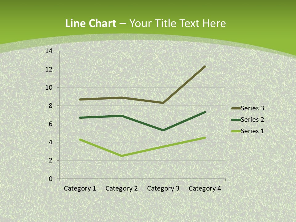 Grass Texture PowerPoint Template