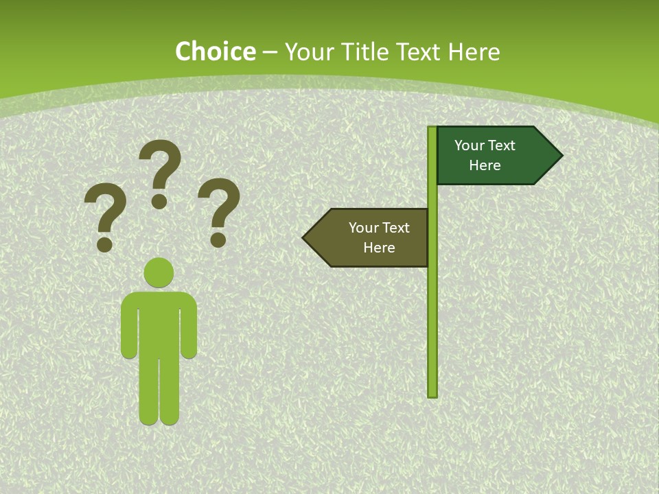 Grass Texture PowerPoint Template