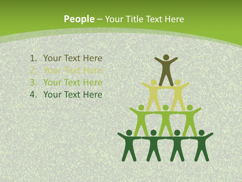 Grass Texture PowerPoint Template