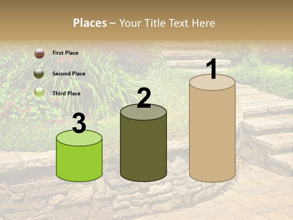 Stone Landscaping PowerPoint Template