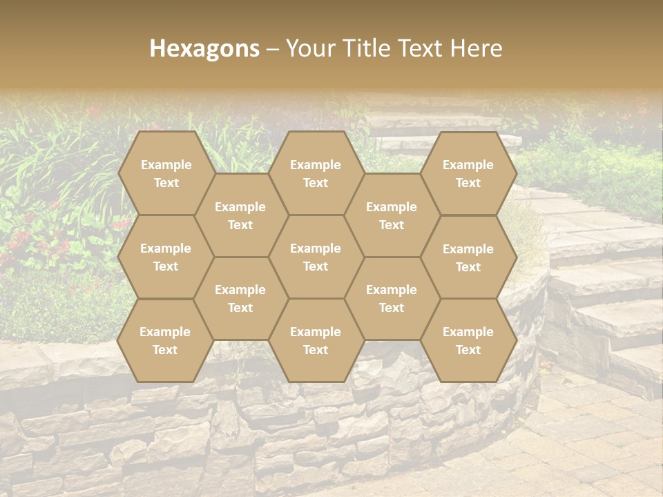 Stone Landscaping PowerPoint Template
