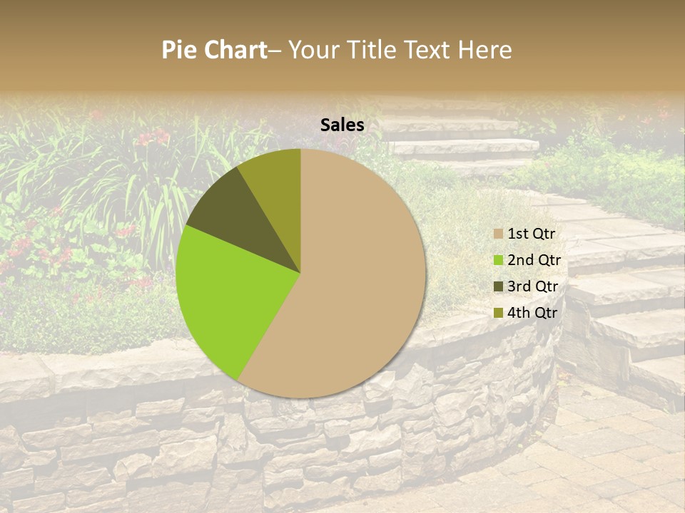 Stone Landscaping PowerPoint Template