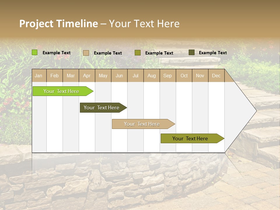 Stone Landscaping PowerPoint Template