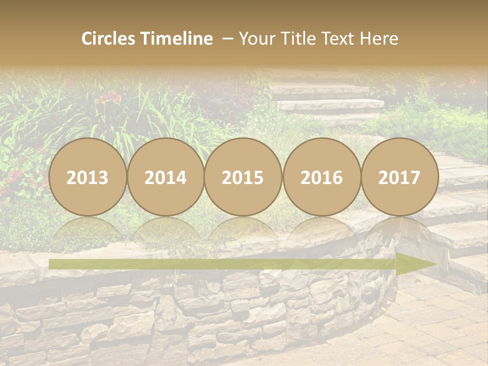 Stone Landscaping PowerPoint Template