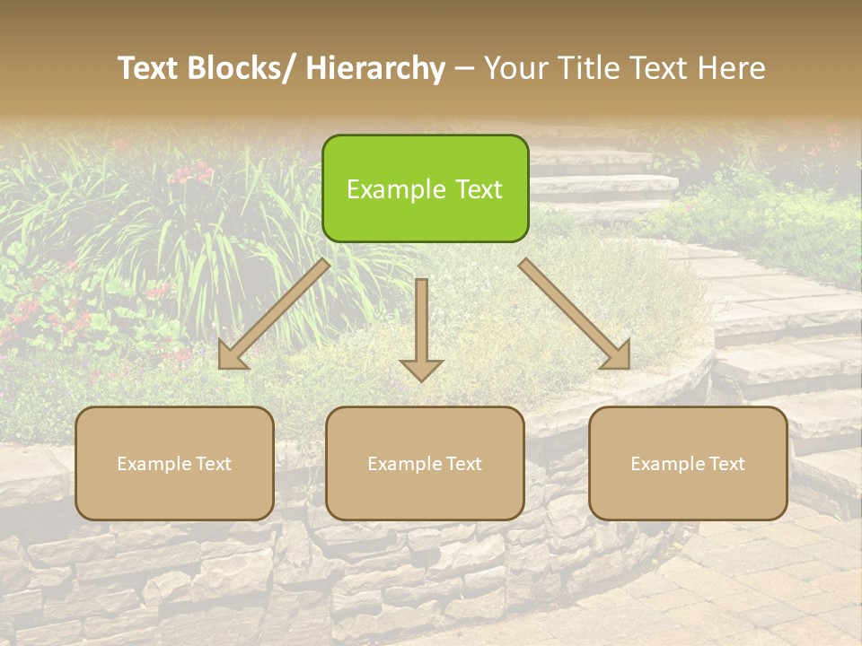 Stone Landscaping PowerPoint Template