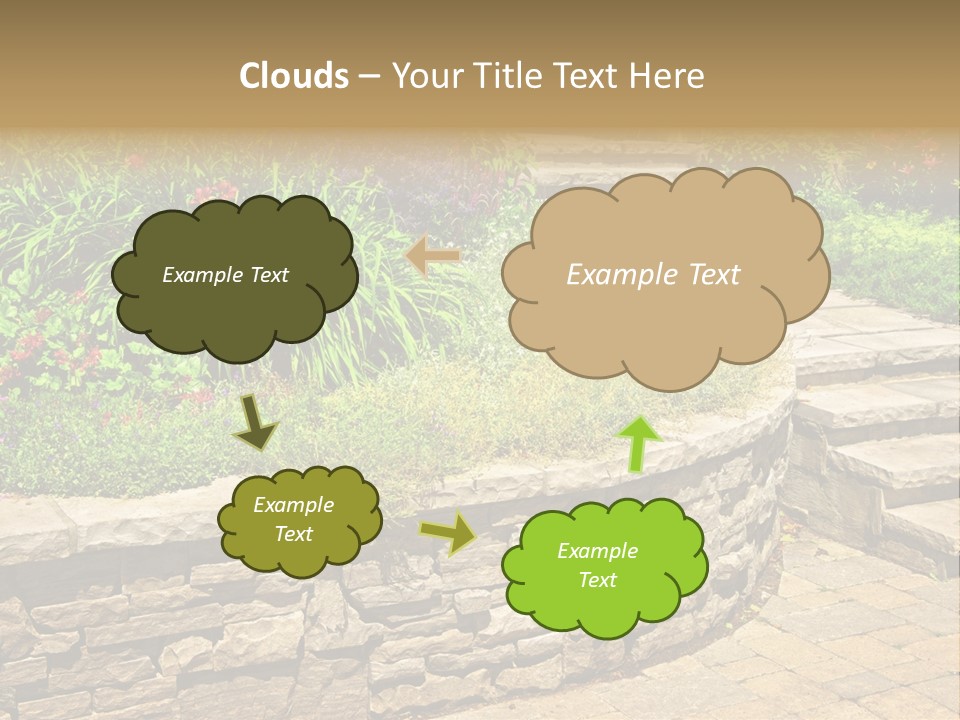 Stone Landscaping PowerPoint Template
