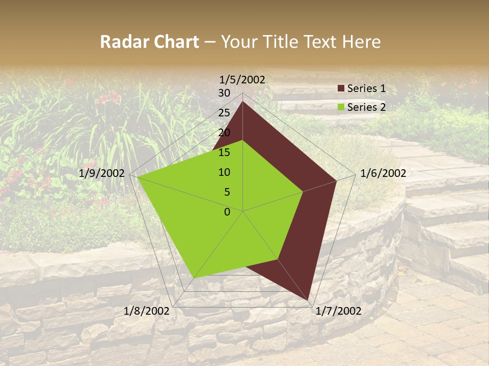 Stone Landscaping PowerPoint Template