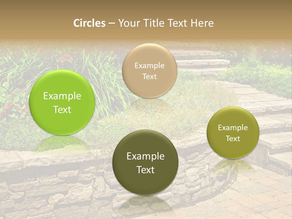 Stone Landscaping PowerPoint Template