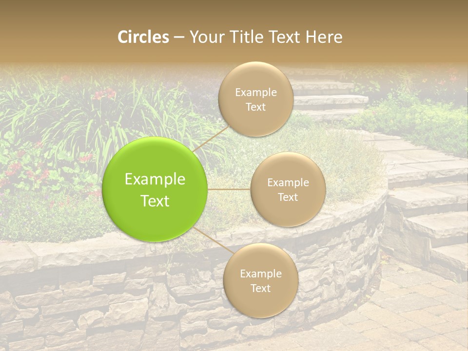 Stone Landscaping PowerPoint Template