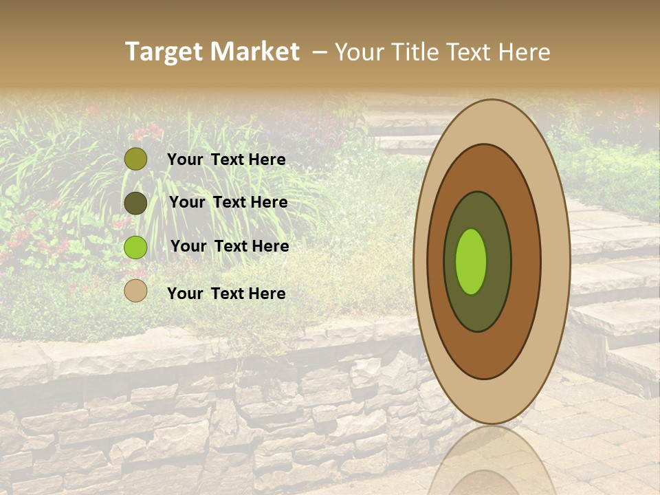Stone Landscaping PowerPoint Template