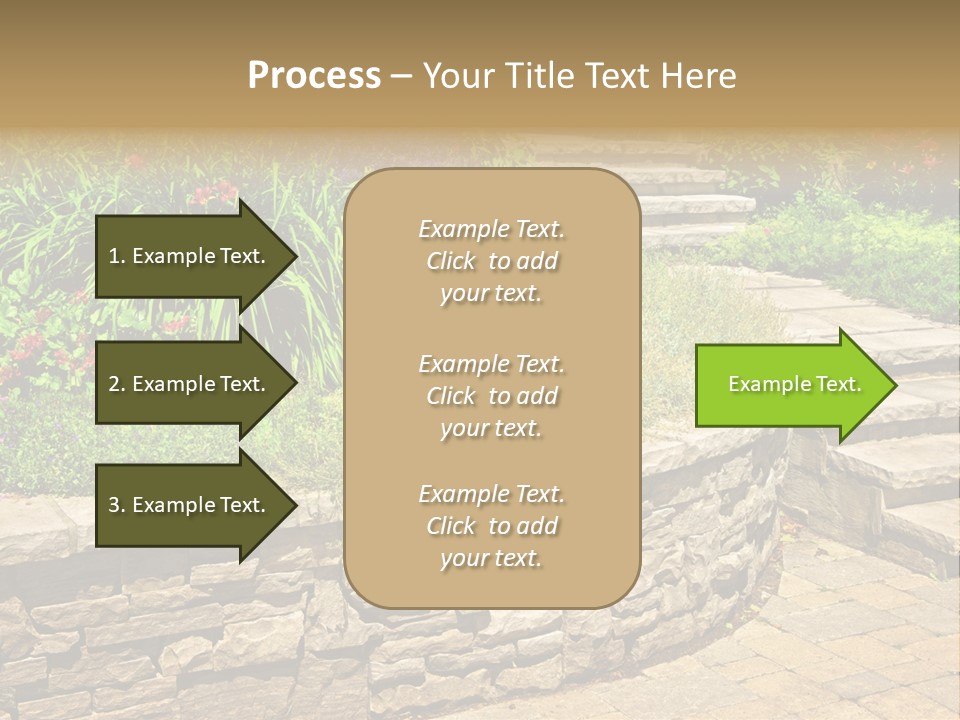 Stone Landscaping PowerPoint Template