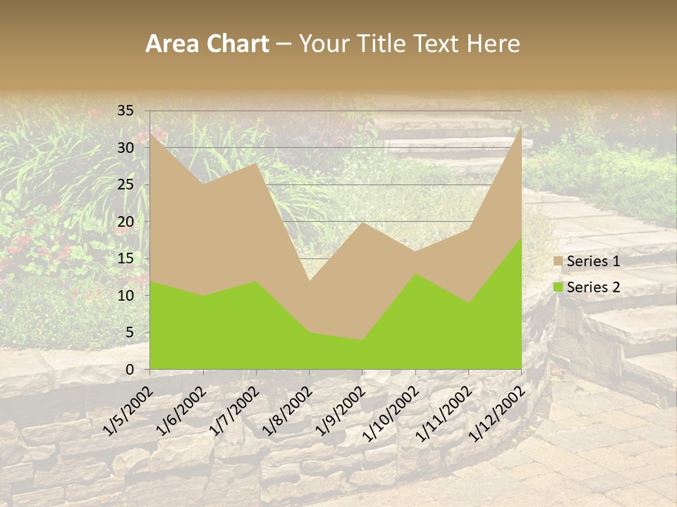Stone Landscaping PowerPoint Template