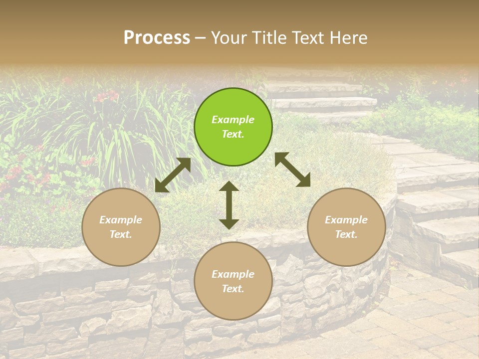 Stone Landscaping PowerPoint Template