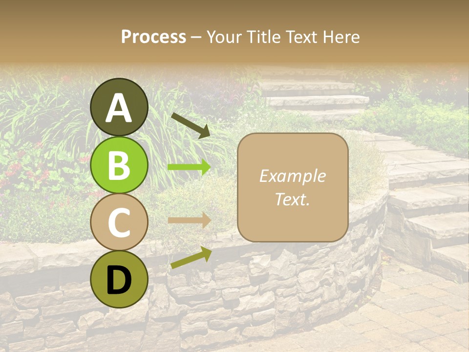 Stone Landscaping PowerPoint Template