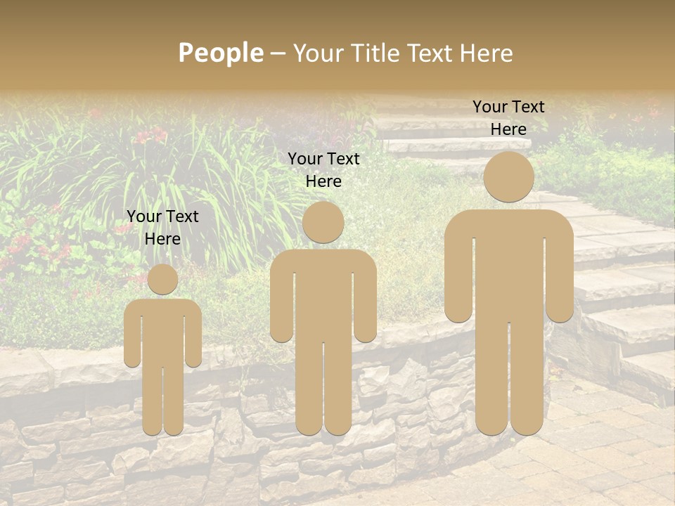 Stone Landscaping PowerPoint Template
