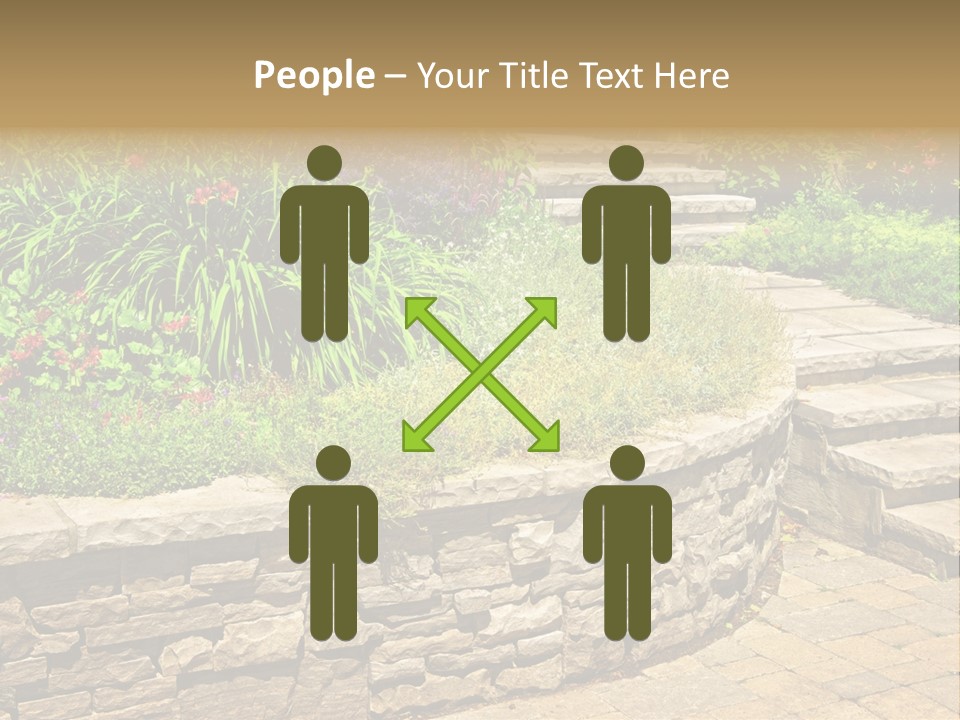 Stone Landscaping PowerPoint Template
