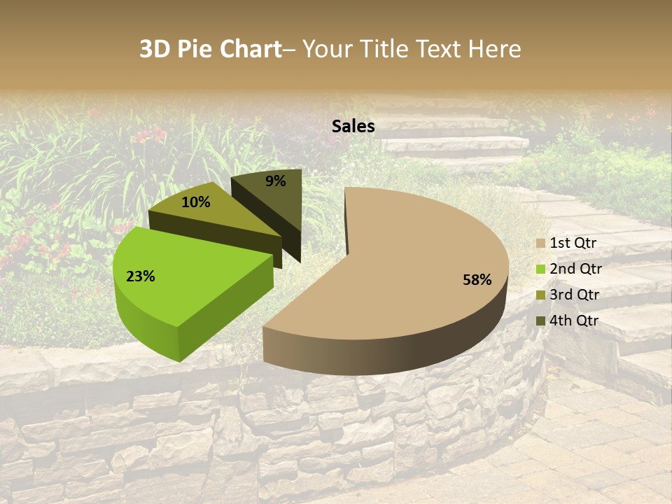 Stone Landscaping PowerPoint Template