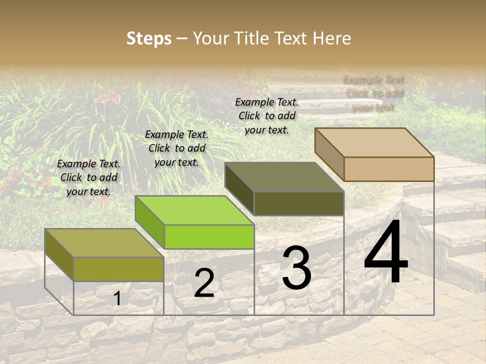 Stone Landscaping PowerPoint Template
