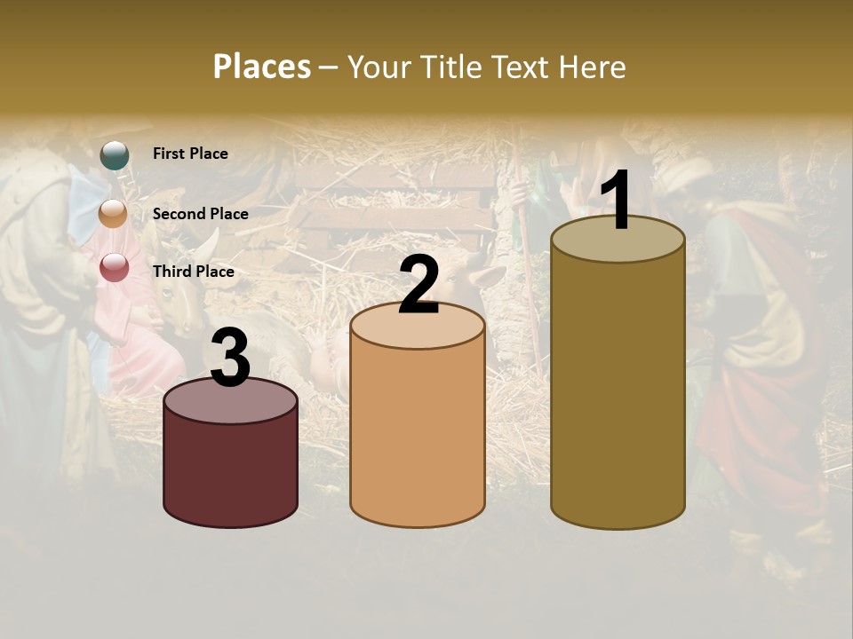 Christ Nativity PowerPoint Template