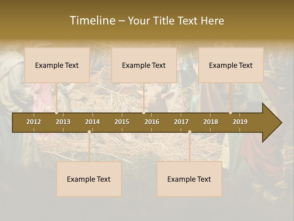 Christ Nativity PowerPoint Template