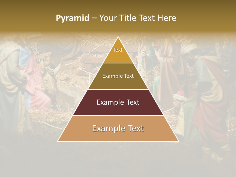 Christ Nativity PowerPoint Template