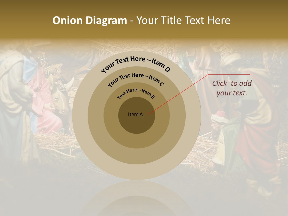 Christ Nativity PowerPoint Template