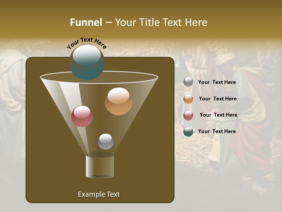 Christ Nativity PowerPoint Template