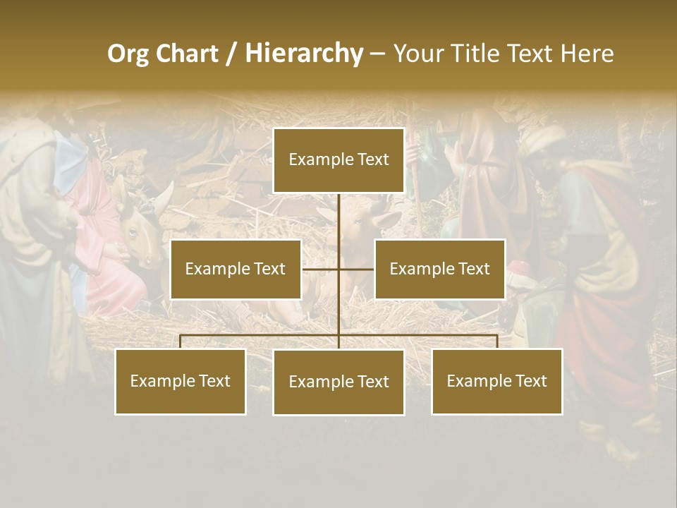 Christ Nativity PowerPoint Template