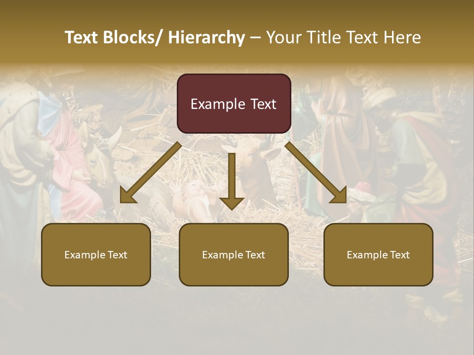 Christ Nativity PowerPoint Template