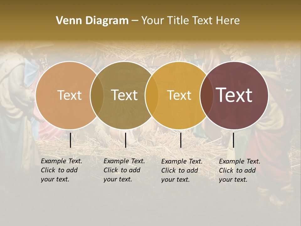 Christ Nativity PowerPoint Template