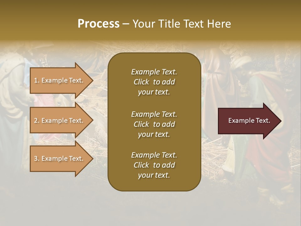 Christ Nativity PowerPoint Template