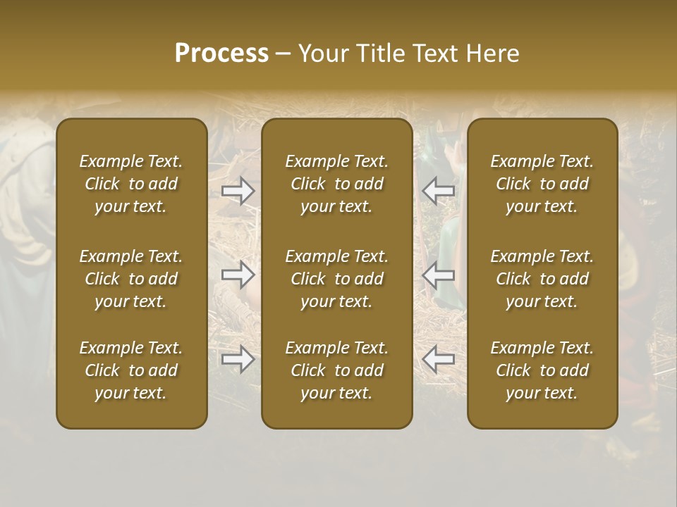 Christ Nativity PowerPoint Template