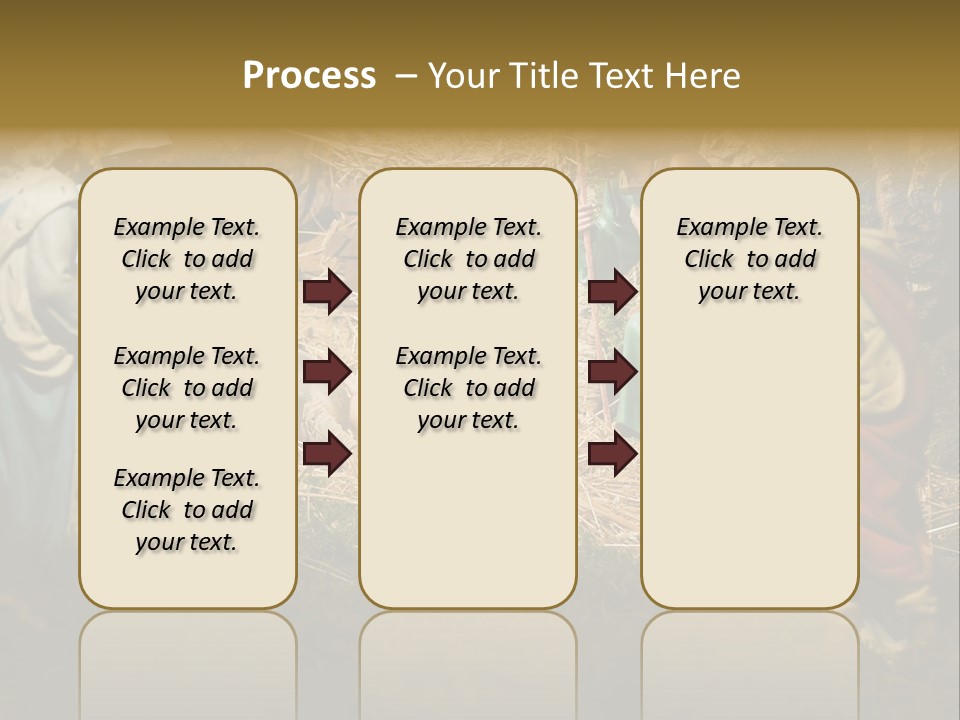 Christ Nativity PowerPoint Template