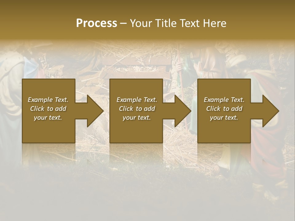 Christ Nativity PowerPoint Template