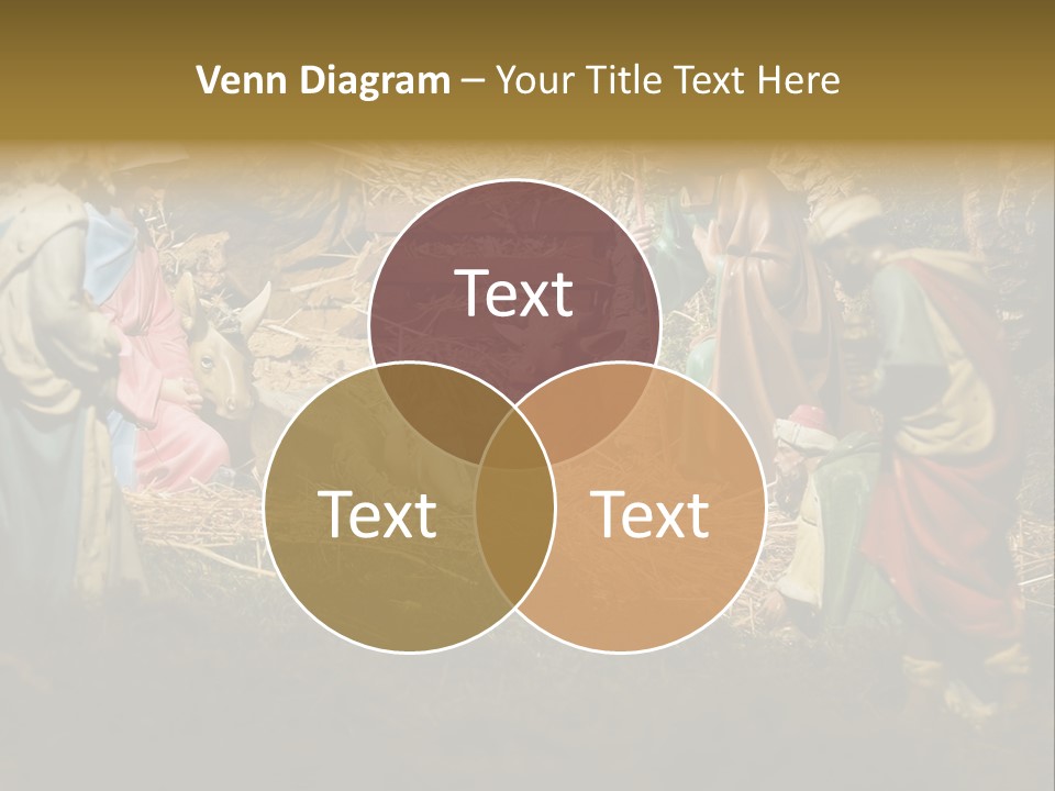 Christ Nativity PowerPoint Template