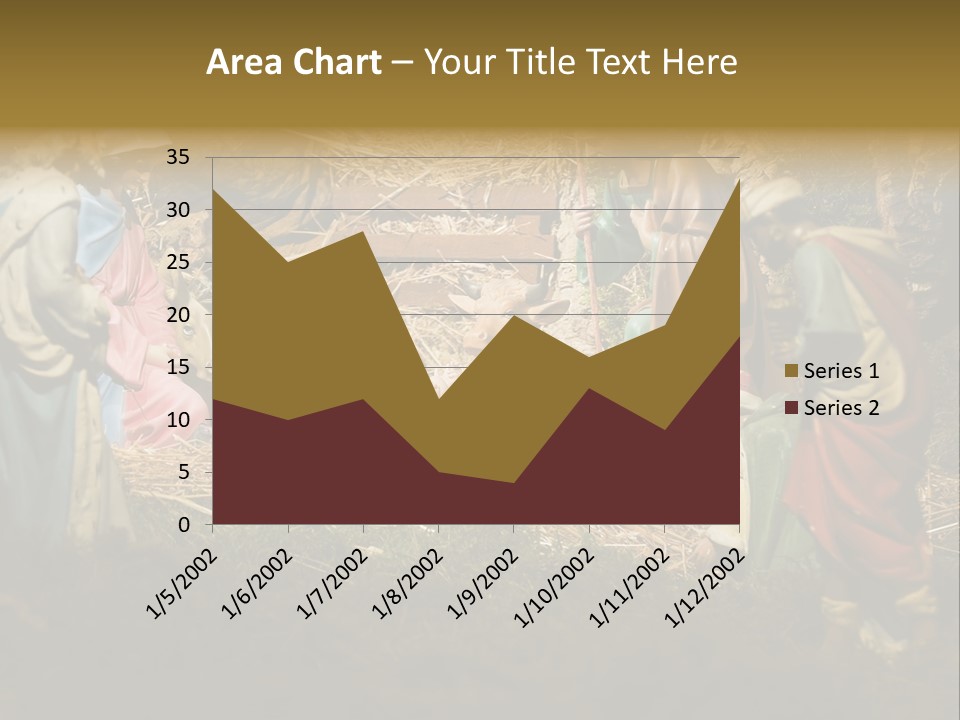 Christ Nativity PowerPoint Template