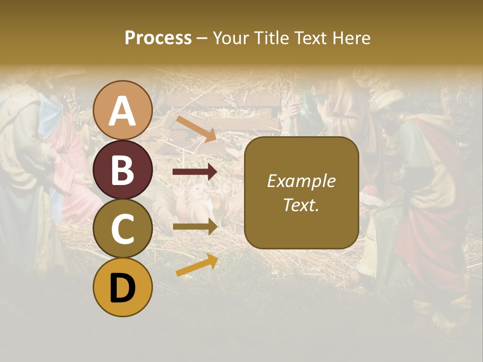 Christ Nativity PowerPoint Template