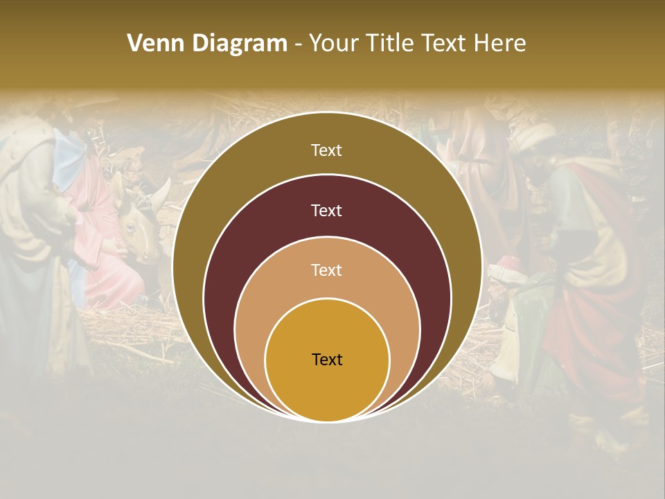 Christ Nativity PowerPoint Template