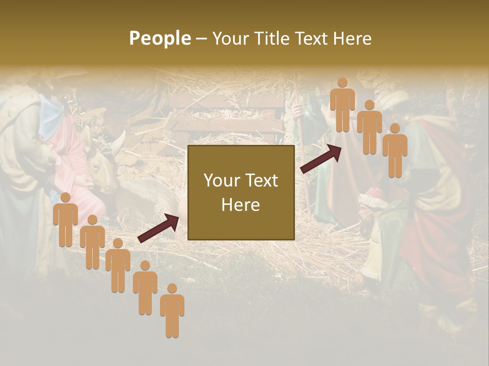 Christ Nativity PowerPoint Template